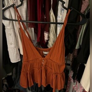 Urban Outfitters Ruffle Tank Top